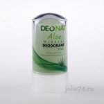 Дезодорант кристалл DeoNat с соком алоэ (60g)