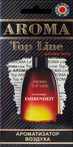 Ароматизатор Aroma Top Line №43 (Dior Fahrenheit)